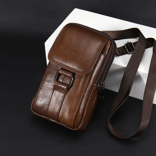Bolsa de Cuero para Celular Multifuncional con Cinturón - Image 4