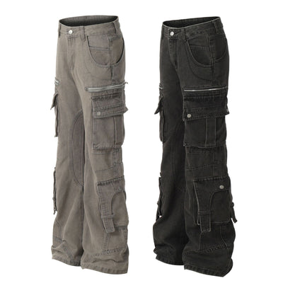 Overol de Algodón con Bolsillos Múltiples - Estilo Casual Versátil - Image 23