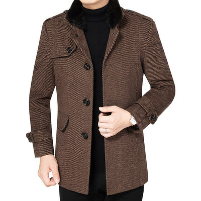 Abrigo de Lana Merino Otoño-Invierno Casual - Image 6