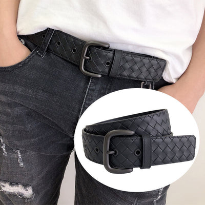 Cinturón de Cuero para Hombre con Hebilla de Pasador - Image 8