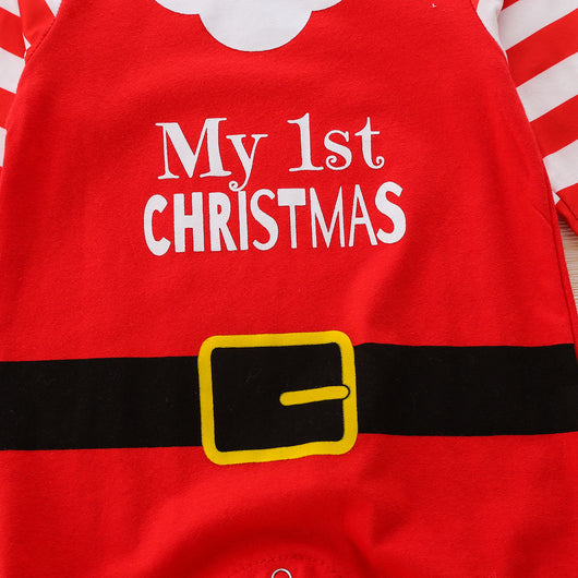 Conjunto Navideño Personalizado: Gorro y Dos Piezas Manga Larga - Image 9