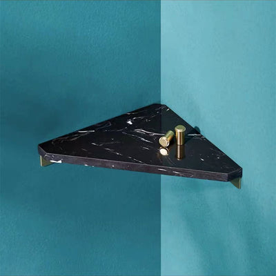 Repisa Triangular de Mármol Estilo Nórdico Minimalista para Baño - Image 9