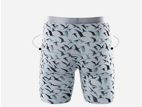 Calzoncillos Tipo Boxer Transpirables de Alta Elasticidad Cinco Puntos