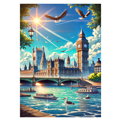 Cuadro Diamantado Paisaje Hermoso para Sala y Entrada - Pintura DIY Decorativa - Image 12