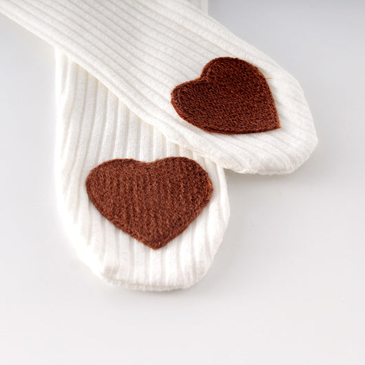 Leggings de Bebé con Corazón en Algodón - Perfectos para Primavera y Otoño - Image 14