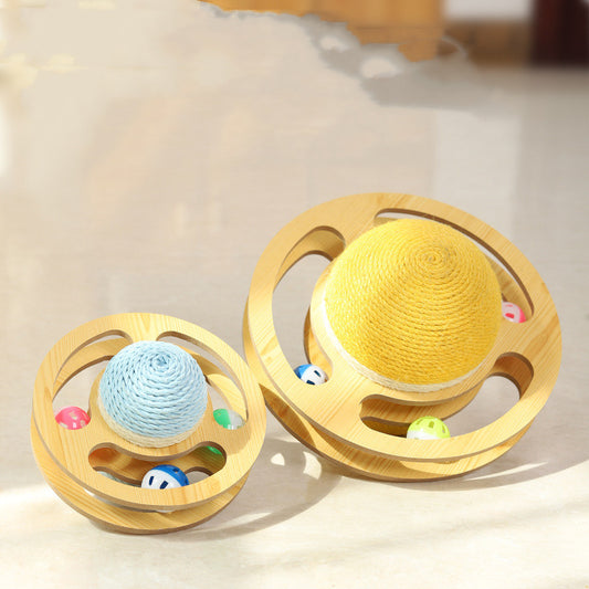 Rueda Espacial para Gatos Resistente al Desgaste