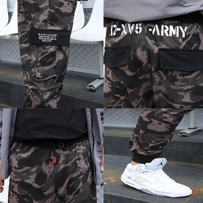 Pantalones Cortos Sueltos Camuflaje Talla Grande Hombre - Image 8