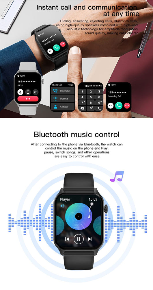 Reloj Inteligente Z145 con Monitoreo de Presión Arterial, Oxígeno y Frecuencia Cardíaca - Image 16
