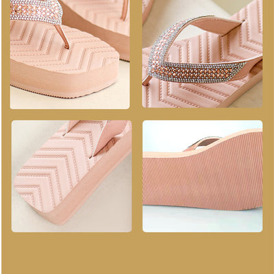 Sandalias Planas con Strass y Suela Gruesa Confort Total - Image 11