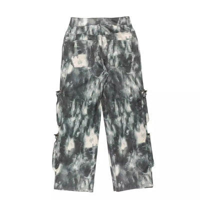 Pantalones Cargo Camuflaje Primavera con Múltiples Bolsillos - Diseño Street Loose Fit - Image 3
