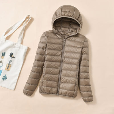 Chamarra Hoodie de Algodón Talla Grande para Mujer