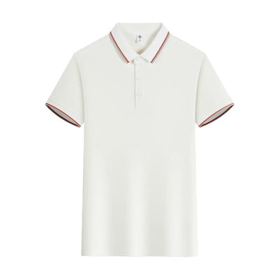 Polo de Seda Helada para Verano - Manga Corta con Solapa - Image 4