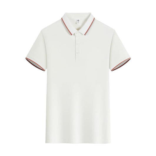 Polo de Seda Helada para Verano - Manga Corta con Solapa - Image 4