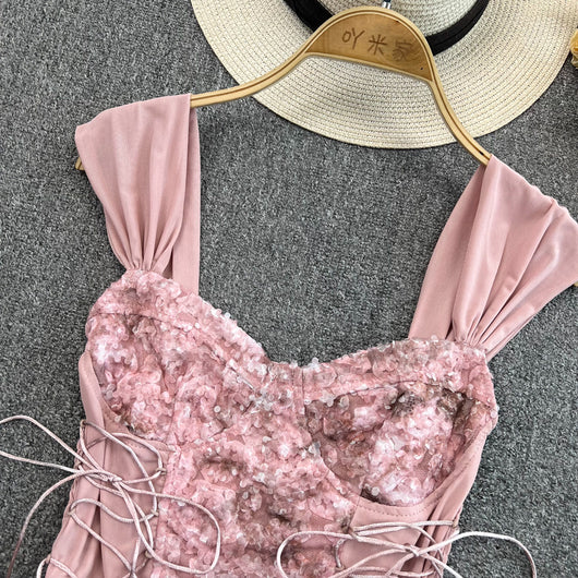 Top Encaje con Tirantes Finos - Slip Elegante para Usar Visible - Image 14