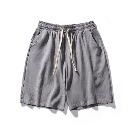 Shorts de Algodón para Hombre Cintura Elástica Verano - Image 7