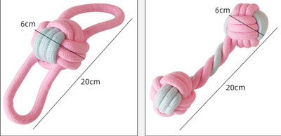 Juguete Masticable de Cuerda para Perros Pequeños - Limpieza Dental Natural - Image 13