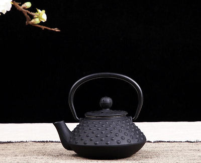 Tetera de Hierro Fundido Artesanal Sin Recubrimiento para Té Kung Fu - Image 24