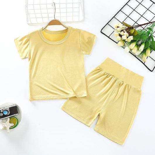 Conjunto Modal Infantil de Dos Piezas - Playera y Shorts para Bebés y Niños - Image 8