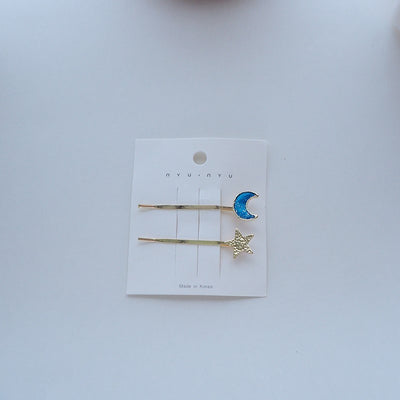 Clip Horquilla Cielo Estrellado - Accesorio Mágico para Cabello Corto - Image 16