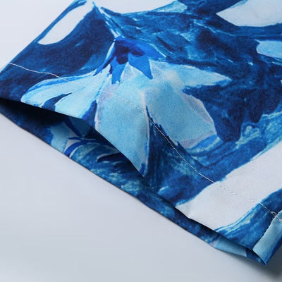 Camisa Casual Suelta de Diseño Exclusivo para Hombre Talla Grande Verano - Image 14