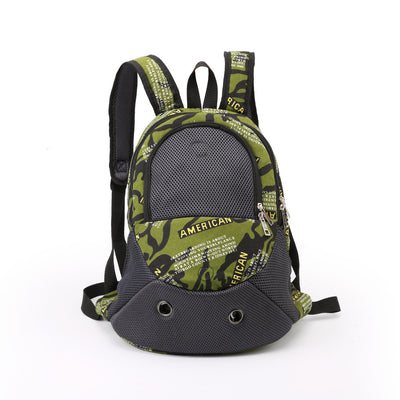 Mochila de Lona Camuflaje para Mascotas - Image 4