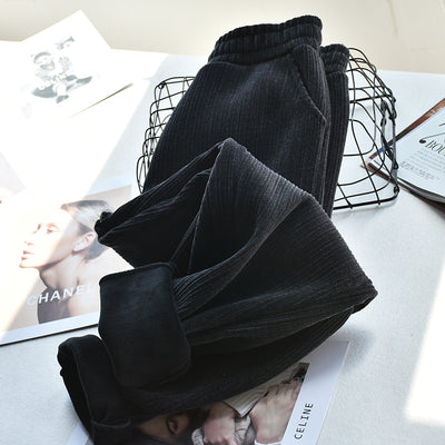 Pantalones de Terciopelo Mink Gruesos y Cálidos para Mujer - Image 13