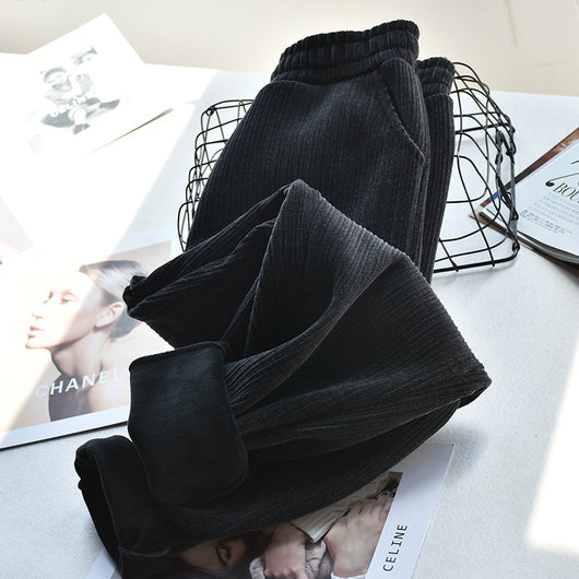 Pantalones de Terciopelo Mink Gruesos y Cálidos para Mujer - Image 13