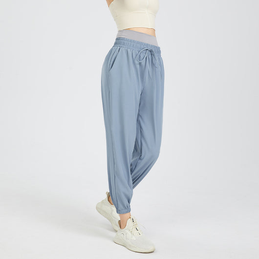 Pantalones Deportivos Holgados de Secado Rápido para Correr y Fitness - Image 5