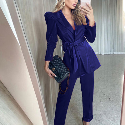 Traje Ejecutivo con Cintura Ajustable - Image 4