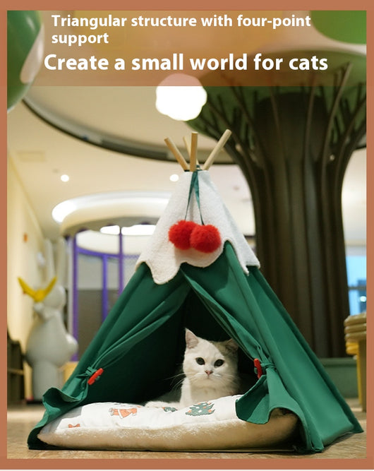 Casa Térmica para Gatos - Cama Profunda Semicerrada con Aislamiento - Image 15