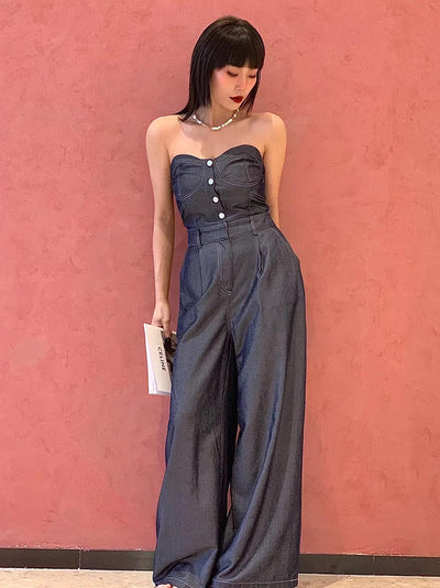 Jumpsuit Elegante con Sostén Integrado para Mujer - Image 4