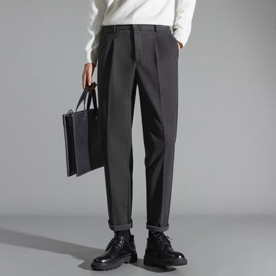 Pantalones Casuales Slim Fit en Lana para Hombre - Image 28
