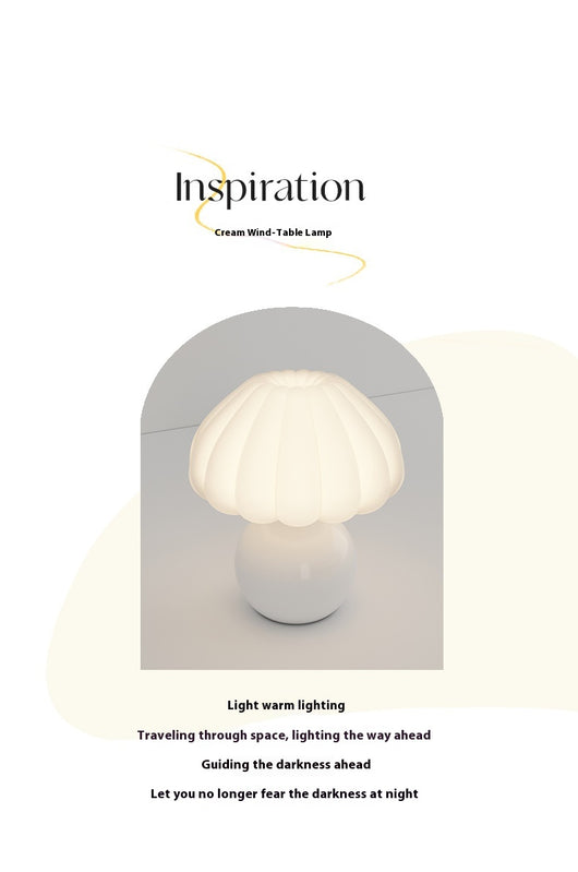 Lámpara Nocturna LED Seta para Dormitorio - Protección Visual Suave - Image 25