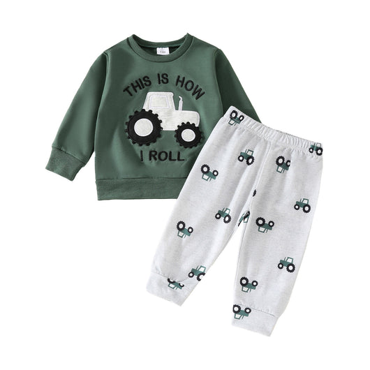 Conjunto Térmico: Suéter de Dos Piezas con Pantalón Largo de Algodón - Image 3
