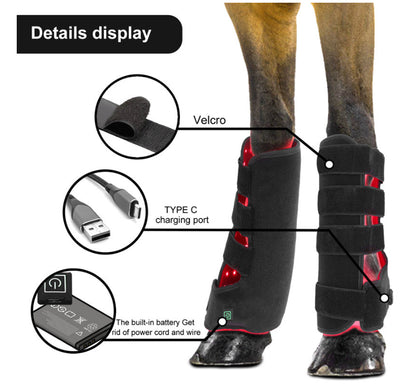 Dispositivo de Fototerapia Infrarroja Portátil para Recuperación de Lesiones en Mascotas y Caballos - Image 11