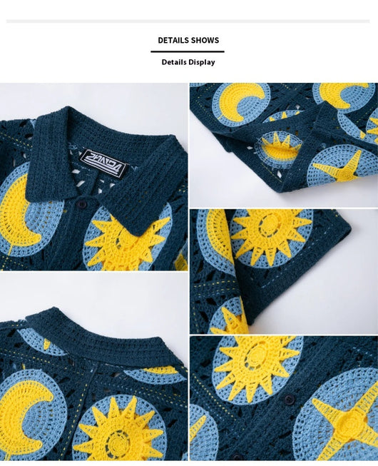 Cardigan de Manga Corta para Hombre - Perfecto para Verano - Image 10