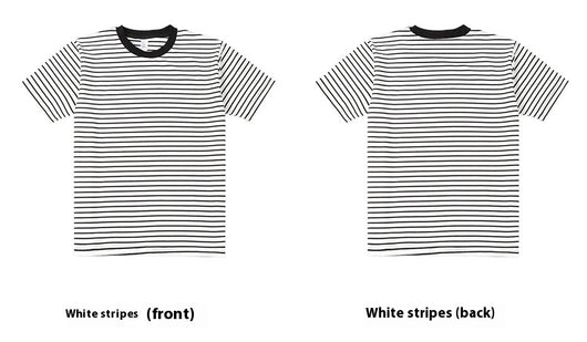 Camiseta Hombre a Rayas Manga Corta Ajuste Relajado Versátil - Image 10