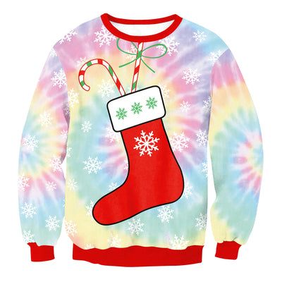 Suéter Navideño Divertido Santa y Elfo para Hombre y Mujer - Image 6