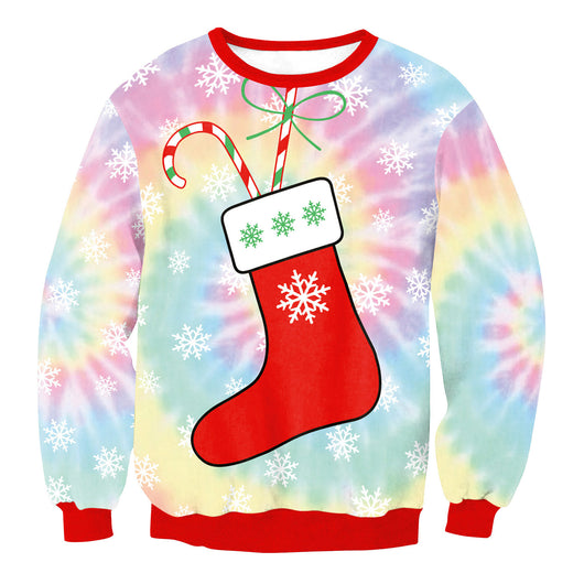 Suéter Navideño Divertido Santa y Elfo para Hombre y Mujer - Image 6