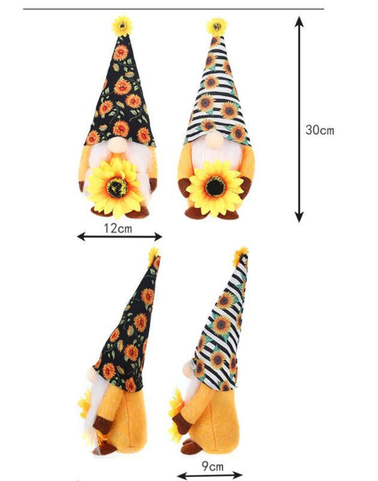 Muñeca Decorativa Festival de Girasoles para Ventana - Image 8