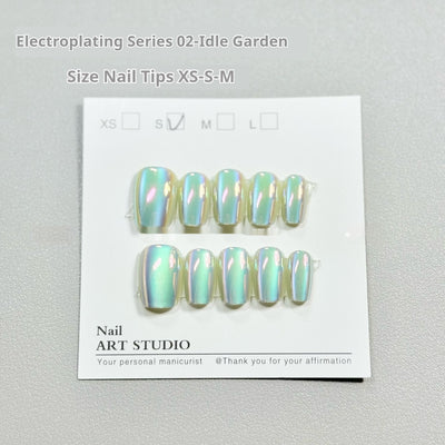 Esmalte de Uñas Efecto Espejo Aurora con Acabado Electrochapado - Image 6