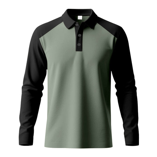 Polo Golf de Manga Larga - Camiseta Base Premium - Image 19