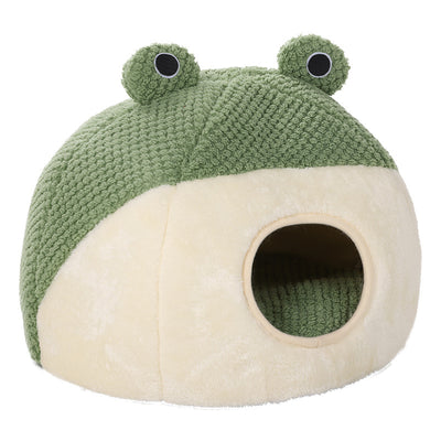 Cama Térmica para Mascotas Pequeñas - Nido Acogedor Serie Ranita con Funda Extraíble - Image 6