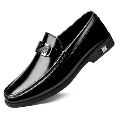 Zapatos de Cuero Ejecutivo con Plantilla Elevadora de Altura en Cuero Genuino - Image 4