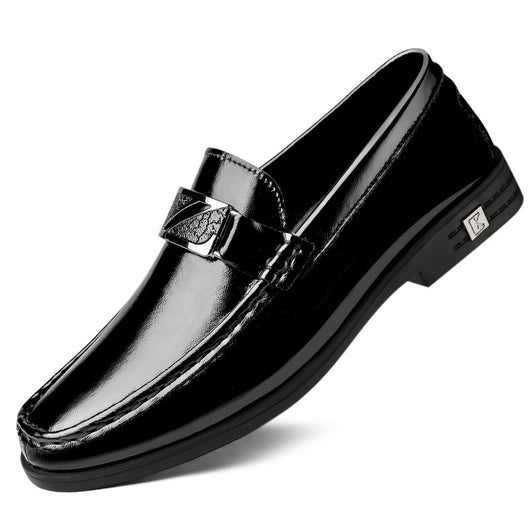 Zapatos de Cuero Ejecutivo con Plantilla Elevadora de Altura en Cuero Genuino - Image 4