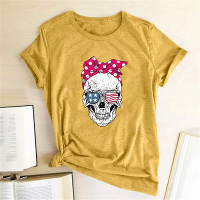 Playera Estampada Casual de Cuello Redondo - Image 40