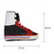 Black red white