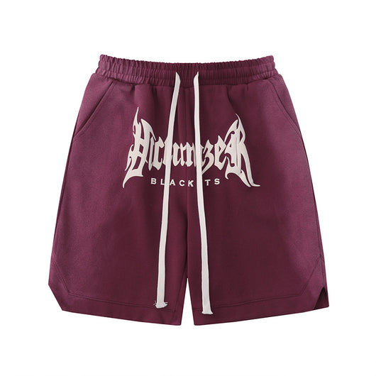 Shorts Deportivos Basketball con Letras Góticas y Cordón Ajustable - Image 13
