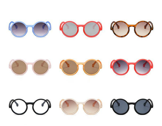 Gafas de Sol Infantiles Redondas con Protección UV y Patillas Flexibles - Image 10