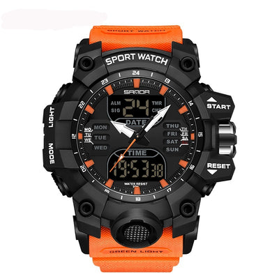 Reloj Inteligente Hombre Estilo Coreano Resistente al Agua y Golpes con Pantalla Transparente - Image 9